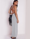 Rochie Lunga Gri LC60207